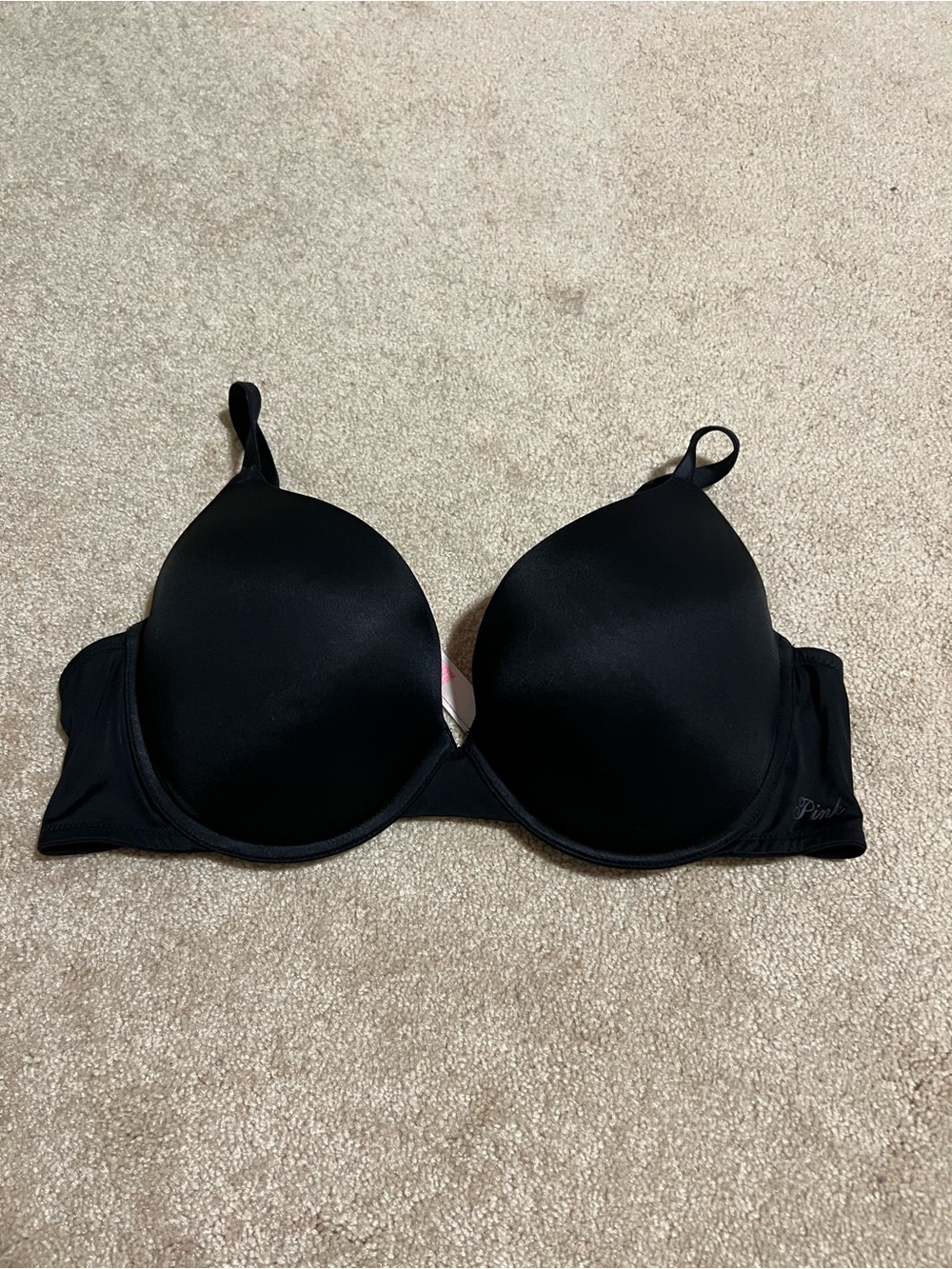 Victoria’s Secret PINK Black Everywhere Push-up Bra size 38C